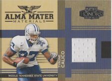 Tyrone Calico 2005 Donruss Playoff Honors Alma Mater jersey patch card AM-24 picture