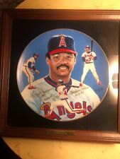 Angels Reggie JACKSON SPECIAL LIMITED  HOME RUN EDITION Signed PLATE #d 16/464 picture