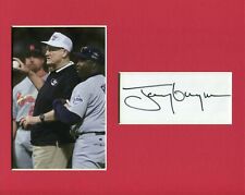 Tony Gwynn San Diego Padres HOF Signed Autograph Photo Display W/ Ted Williams picture