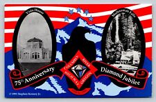 75th Anniversary Diamond Jubilee in Oregon Vintage Postcard 0681 picture