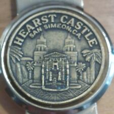 Vtg Money Clip Hearst Castle San Simeon California Brass And Silver Tone Usa picture