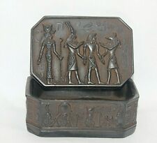 RARE ANCIENT EGYPTIAN ANTIQUE ISIS Anubis Horus Box Egypt History picture