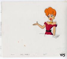 Miss Vavoom Painted Character Animation Original Production Cel & Drawing picture
