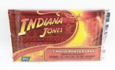 Indiana Jones 2008 Topps Movie Photo  7 Card Trading Cards Pack picture