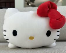 Special Rare Large Sanrio Hello Kitty 14” Laying Down Soft Plush Stuffed Toy NWT picture