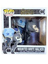 VAULTED Funko POP Rides: GOT #60 MOUNTED WHITE WALKER, 2019 In Protector, New picture