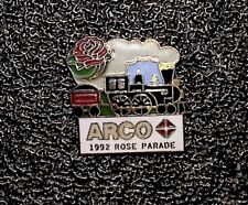 1992 ARCO ENAMELED, ROSE PARADE, COAL LOCOMOTIVE - LAPEL PIN picture