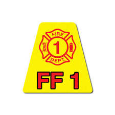 3M Scotchlite Reflective Firefighter Level 1 Trained Tetrahedron picture