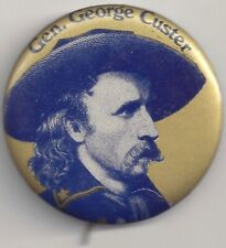 Gen. GEORGE CUSTER Pinback pin U.S. Army Officer button picture