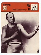 Bob Fitzsimmons Boxing - Combat Sports   Sportscasters Card  picture