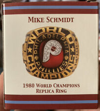 2022 Philadelphia Phillies SGA Mike Schmidt 1980 World Series Replica Ring 8/4 picture