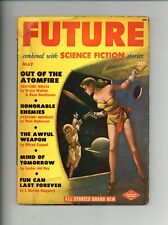 Future Combined with Science Fiction Stories Pulp May 1951 Vol. 2 #1 VG picture