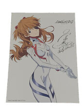 Shin Evangelion 3.0+1.0 Movie Exclusive Reversible Poster Asuka Rei w/ Autograph picture