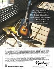 Epiphone Masterbilt DR-400MCE acoustic/electric guitar ad 2017 advertisement 2b picture