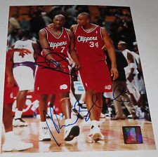 LAMAR ODOM MICHAEL OLOWOKANDI CLIPPERS SIGNED 8X10 PHOTO AUTOGRAPH picture