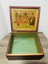 Antique M. Hohner Harmonica Store Display Case Box Advertisement Vintage Germany picture