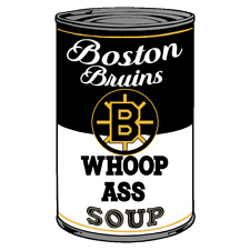 Boston Bruins Can Of Whoop A** Vinyl Decal / Sticker 10 sizes Tracking picture