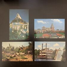 Vintage Disneyland The Magic Kingdom Postcards Lot of 4 Anaheim, CA. picture