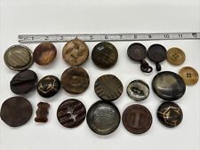 Lot Of 20 Vintage Buttons 1930s 1940s Era picture