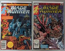 Blade Runner #1, 2 (1982 Complete Marvel Comics Set) VF-/VF picture