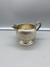 F.B. Rogers Silver Plate Cream Pitcher Vintage Pattern 1211 Circa 1940s picture