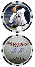 BLAKE SNELL  - TAMPA BAY RAYS - POKER CHIP -  ***SIGNED/AUTO*** picture