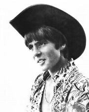 Davy Jones shows bare chest in open shirt and stetson hat 8x10 inch photo picture