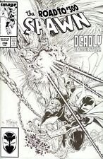Spawn #298 B & W Variant Amazing Spider-Man Homage Cover Todd McFarlane 2019 picture