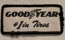 Vintage Goodyear #1 In Tires Service Shirt Or Jacket Uniform Patch Removed From picture