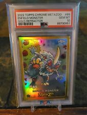 2022 Topps Chrome MetaZoo ENFIELD MONSTER GOLD REF 33/50 · PSA 10 GEM MINT P0P 1 picture