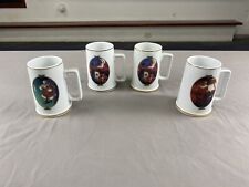 Set Of 4 Vintage Coca Cola Santa Coffee Mugs Collectors Edition For Santa & More picture
