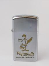 Vintage Zippo Plymouth Roadrunner Slim Lighter Dodge Warner Bros Hard To Find picture