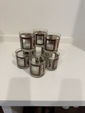 Vintage Whiskey Rocks Barware Roaring Twenties Glasses, set of 8 picture