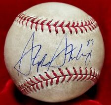 June 8, 2010 STEPHEN STRASBURG Game Ready ROOKIE DEBUT SIGNED Ball Nationals PSA picture