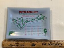 British Open/Turnberry, Scotland/1977/ Golf Course Glass Tray.  Lot 10 picture