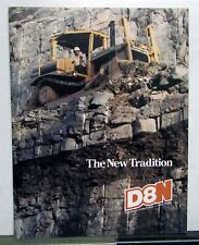 1980s Caterpillar D8N Crawler Tractor Construction Features Specs Brochure picture