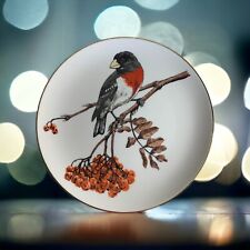 Songbirds Of America Rose Red Breasted Grosbeak Fine Porcelain Collectors Plate  picture