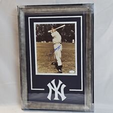 Joe DiMaggio signed autographed 8x10 Picture JSA LOA COA Framed New York Yankees picture