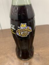 2003 LSU National Champions Coke Bottle  Unopened And Full Of Coke Classic  picture