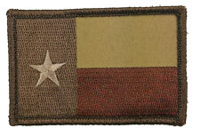 TEXAS STATE FLAG TACTICAL 3.0 x 2.0 MILITARY HOOK PATCH  picture