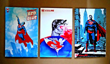 SUPERMAN: RED & BLUE #1, 2 (David Choe Variant) and 3 - DC Comics (2021) picture