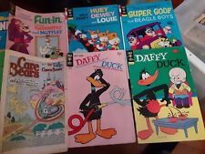 5 Gold Key Comics Lot: Daffy Duck, Super Goof, Huey Dewey and Louie + Care Bears picture