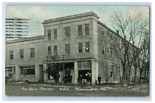1909 The New Tourner Hotel, Washington Indiana IN Posted Antique Postcard picture