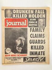 Philadelphia Journal Tabloid November 18 1981 MLB Phillies MVP Mike Schmidt picture