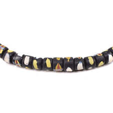 Black Rare Venetian Trade Beads 30 Inch picture