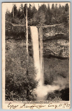 Silverton, Oregon - South Silver Creek Falls 184 Ft. High - Vintage Postcard picture