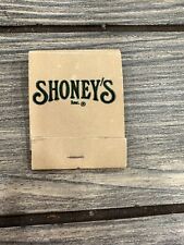 Vintage Shoney's Inn Matchbook Advertisement picture