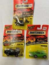VINTAGE Lot Of 3 1995 Matchbox Metal Cars NEW NWT picture