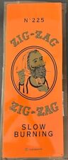 New Zig Zag Braunstein Freres Tin Sign Dealers-Only Never Hung 9X24 Rare picture