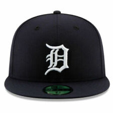 Detroit Tigers DET MLB Authentic New Era 59FIFTY Fitted Cap (Navy) - 5950 Hat  picture